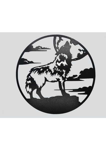 Kurt Figürlü Ahşap Mdf Dekoratif Duvar Tablosu – Duvar Dekoru 3mm