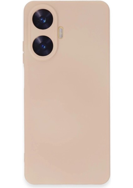 Realme C55 Kılıf Nano Içi Kadife Silikon - Pudra - NX3219-6284 fırsatları