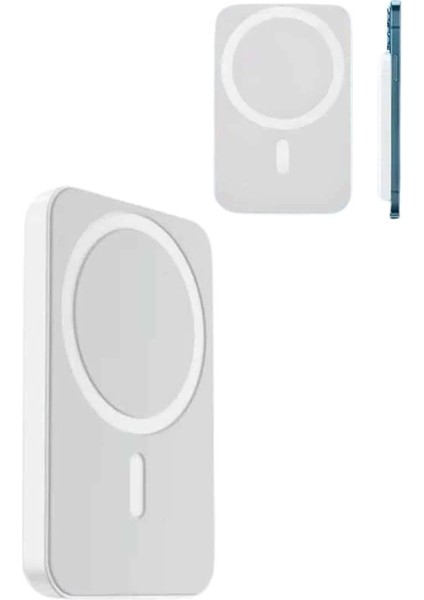 Magsafe Battery Pack Powerbank Kablosuz Şarj 5.000 Mah modelleri