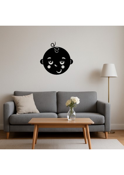 Bebek Portresi Iç Mekan Dekoratif Tablo - NX9679-5248 fırsatları