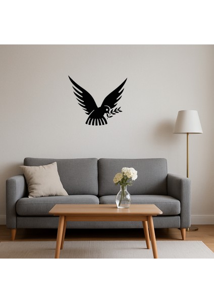 Zeytin Dalı ile Barış Güvercini Dekoratif Duvar Tablosu - NX7575-4365 fırsatları