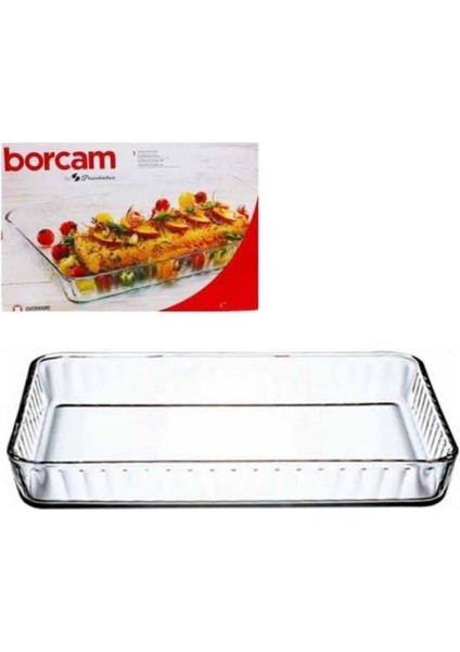 Dikdörtgen Borcam 40 x 27 cm