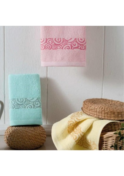Pembe Mutfak Havlusu 3'lü 30X50CM, Yumuşak ve Şık Ev Gereçleri