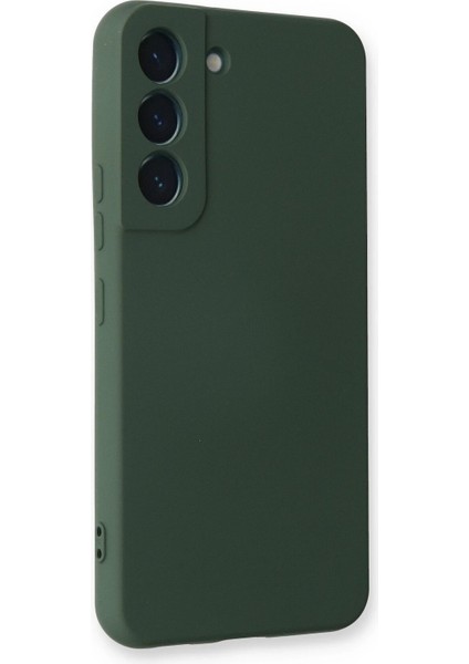 Samsung Galaxy S23 Plus Kılıf Nano Içi Kadife Silikon - Koyu Yeşil - NX4998-5857 fiyatları
