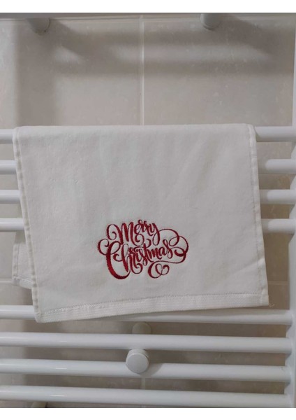 Yılbaşı Temalı Noel Baba Nakış Işlemeli 3'lü Mutfak Havlu Seti fırsatları