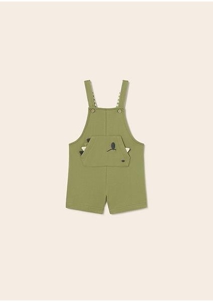 Erkek Bebek Yeşil Tulum Şort