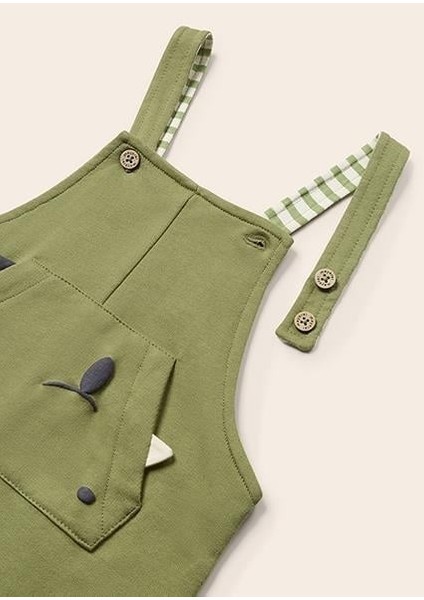 Erkek Bebek Yeşil Tulum Şort modelleri