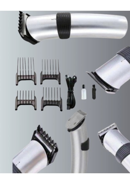 Profesyonel Saç ve Sakal Tıraş Makinesi – Tam Aksesuar Setli indirimleri