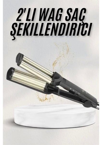 Saç Şekillendirici Wag Maşa Su Dalga Maşası Tüm Saç Tiplerine Uygun fiyatları