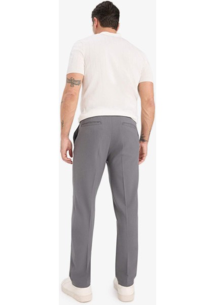 Beli Bağcıklı Lastikli Cepli Jogger Fit Her Yöne Esneyen Yumuşak Tuşe Pantolon A9943AX25AU