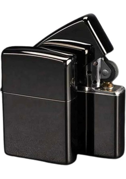 Erkeklere Özel Hediyelik Eşya Zippo Metalik Benzinli Çakmak Doldurulabilir modelleri