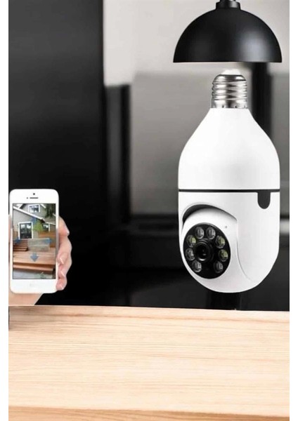 Güvenlik Kamerası Wifi Kamera Duylu Ev Kamerası Wifi Bağlantılı Dönebilen modelleri