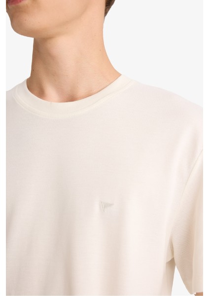 Bisiklet Yaka Pike Kısa Kollu Tişört F9897AX25SM indirimleri