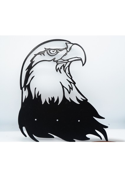 Kara Kartal Figürlü Ahşap Mdf Dekoratif Duvar Tablosu – Duvar Dekoru 3mm modelleri