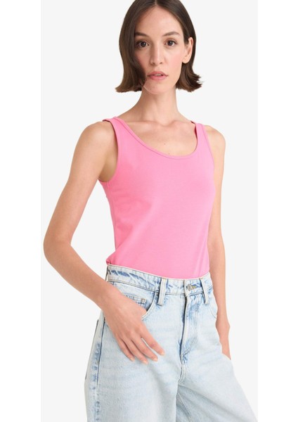 Slim Fit Dar Kesim Basic Düz Yuvarlak Yaka Atlet I1059AZ25AU modelleri