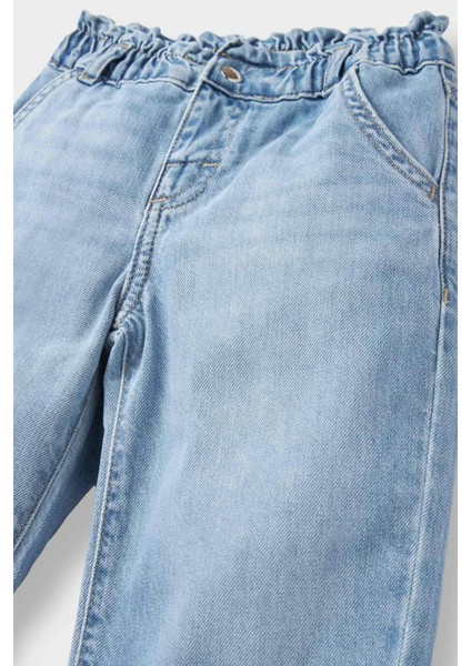 Kız Bebek Okul Wide Leg Jean Pantolon F1829A525AU fiyatları