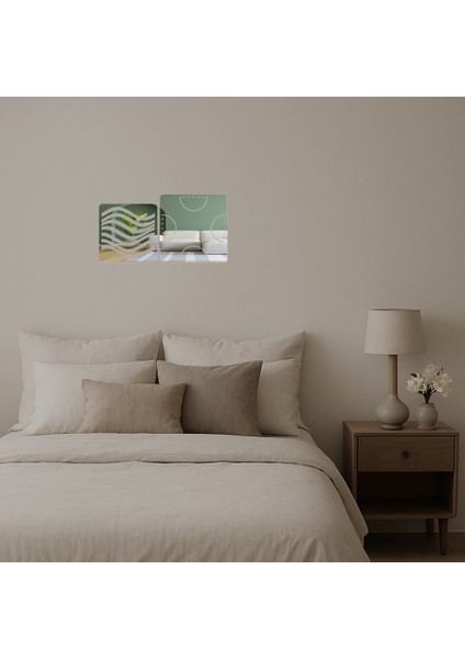 Doğa Manzarası Iç Mekan Dekoratif Aynalı Tablo - NX5894-5011 fiyatları