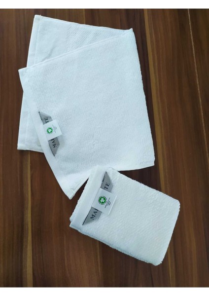 Organik Pamuk Sertifikalı 3'lü Mutfak Havlu Seti, Beyaz, Sağlıklı ve Ekolojik