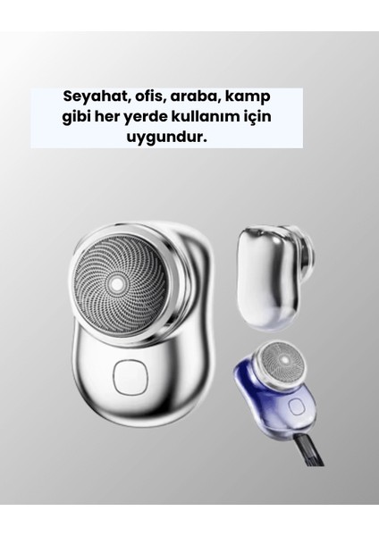 Mikro Titreşim Motorlu, Düşük Sesli, USB Girişli Tıraş Makinesi fiyatları