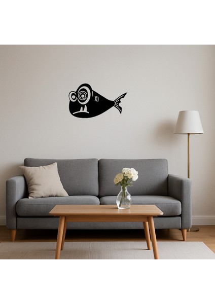 Komik Balıklar Iç Mekan Dekoratif Tablo - NX3549-7197 fırsatları