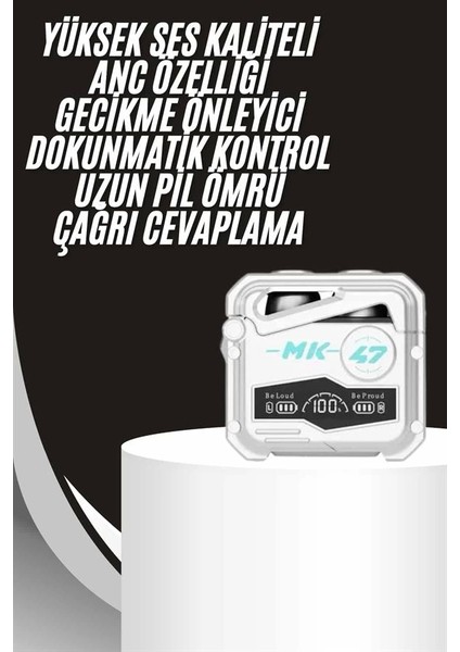 Gecikme Önleyici Oyuncu Kulaklığı Bluetooth Bağlantılı Anc Özelliği 5.0 Bluetooth kulaklık fiyatları