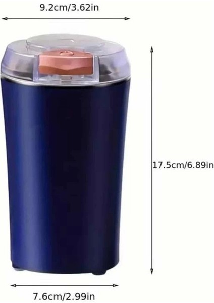 Kahve ve Baharat Öğütücü Kolay Temizlenebilir Paslanmaz Çelik Taşınabilir fırsatları