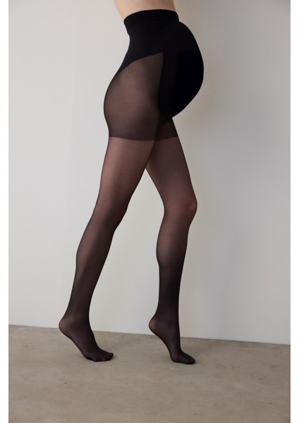 9 Ay 10 Gün Siyah Külotlu Çorap