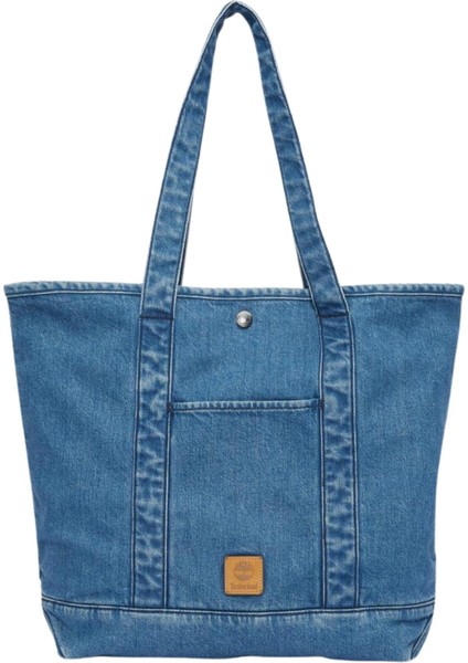 TB0A6F6HBQ81 Timberland Denım Easy Tote &amp;ccedil;anta Mavi