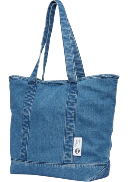 TB0A6F6HBQ81 Timberland Denım Easy Tote &amp;ccedil;anta Mavi fiyatları