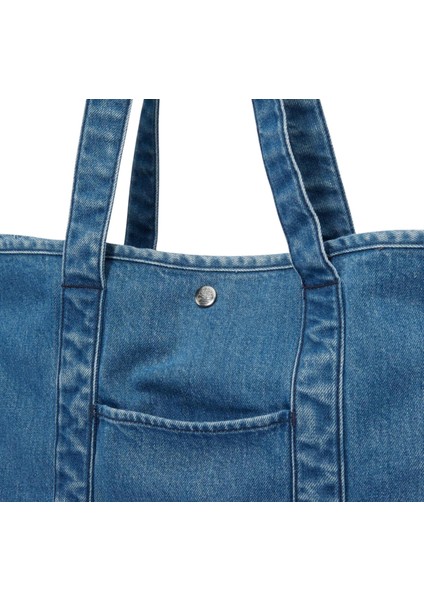 TB0A6F6HBQ81 Timberland Denım Easy Tote &amp;ccedil;anta Mavi fırsatları