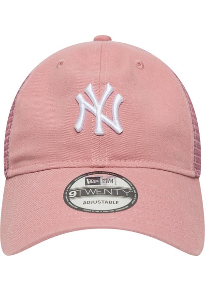 NE60674849 New Era Mıdı Logo 9twenty Trucker Neyyan Copwhı Şapka Pembe