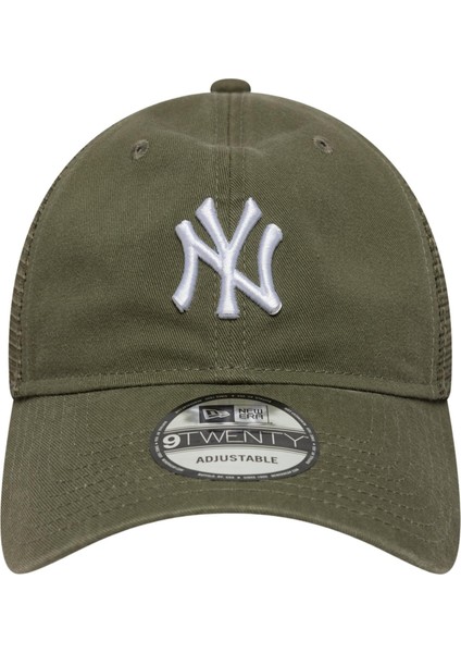 NE60674850 New Era Mıdı Logo 9twenty Trucker Neyyan Novwhı Şapka Yeşil