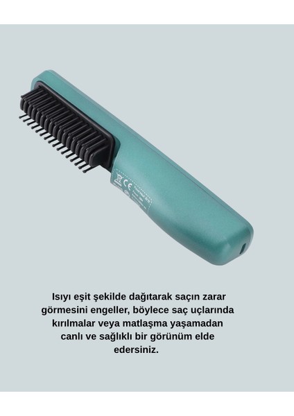 Taşınabilir Saç Düzleştirici Tarak – Termostat Kontrollü indirimleri