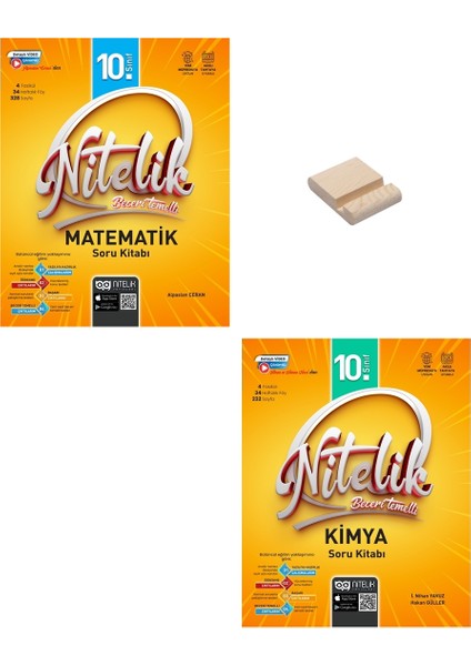 10. Sınıf Beceri Temelli Matematik ve Kimya Soru Bankası + Telefon Tutucu