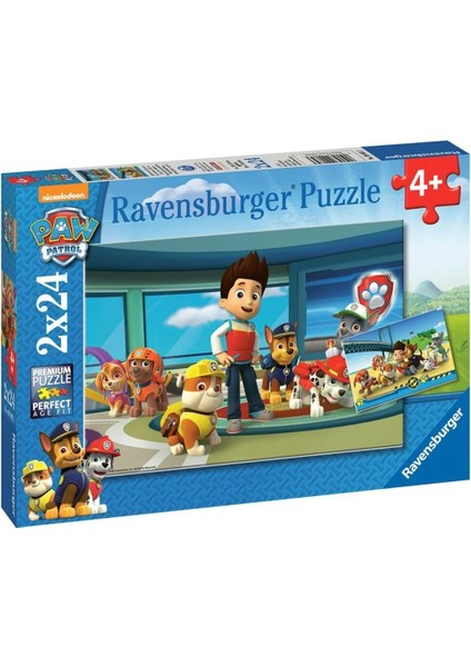 90853 Paw Patrol 2X24 Parça Puzzle modelleri