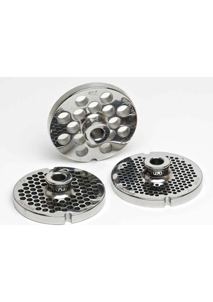 Salvador Inox Paslanmaz Kıyma Makinesi Aynası, Ağızı 12 No - 4 mm