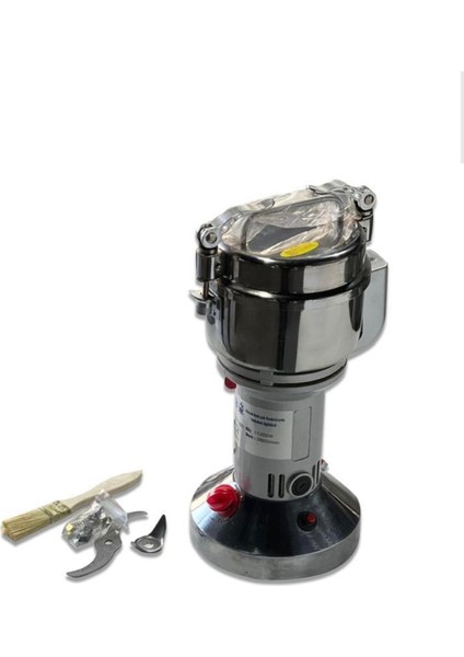 Gri 200 gr Baharat Öğütücü Değirmen Zencefil Zerdeçal Öğütme Makinesi