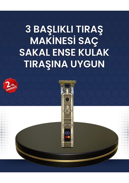 Burun ve Kulak Için 2’si 1 Arada Tıraş Başlıklı Cihaz