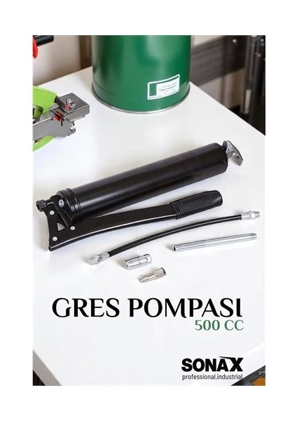 Bx Gres Pompası 500 cc - Gres Tabancası
