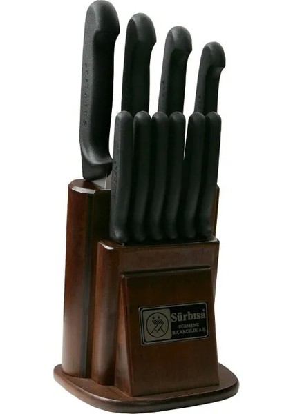 Sürbısa 61501 - Sürmene Mutfak Bıçağı Seti - 10 Lu Set