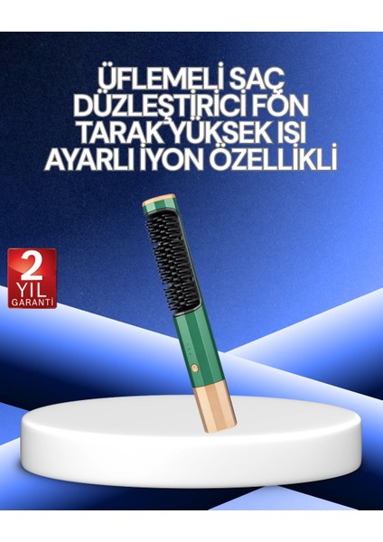 3’ü 1 Arada Saç Şekillendirme Seti – Kurutma, Düzleştirme, Tarama