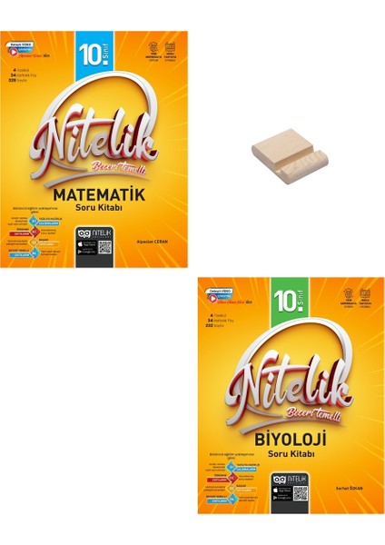 10. Sınıf Beceri Temelli Matematik ve Biyoloji Soru Bankası + Telefon Tutucu