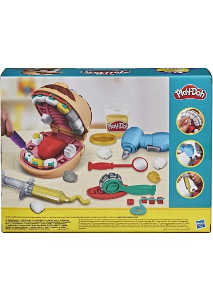 F1259 Play-Doh Dişçi Seti +3 Yaş fırsatları