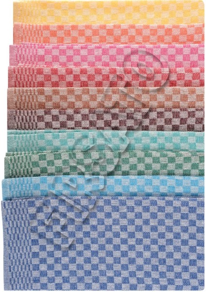 Damalı 4'lü Mutfak Havlusu ve Kurulama Bezi Seti 50X70CM, Kırmızı fiyatları