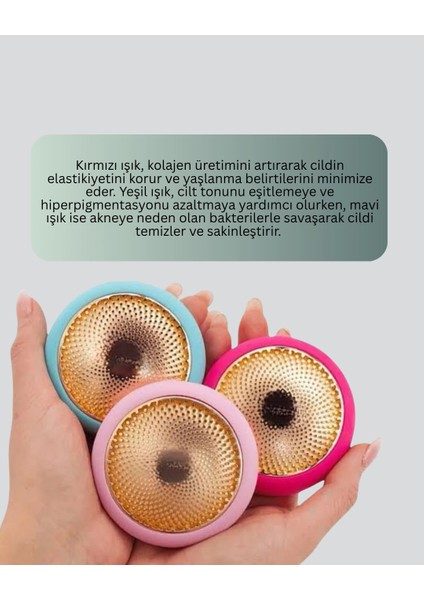 Evde Derinlemesine Cilt Bakımı Için Mini LED Maske Cihazı modelleri