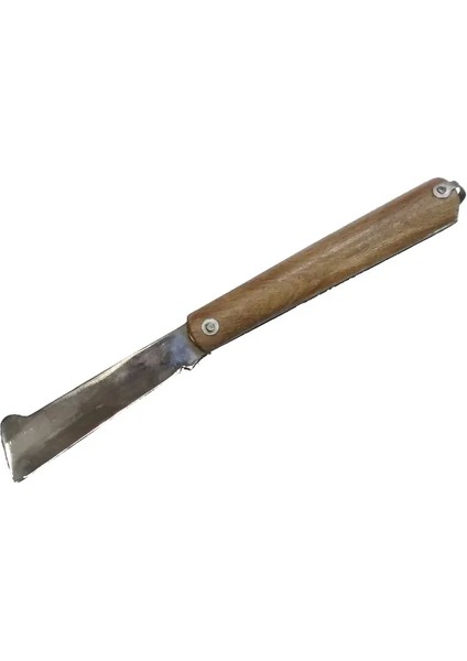 Aşı Çakısı, Bıçağı - Ahşap Saplı