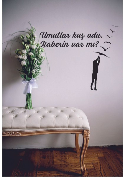 Siyah Ahşap Kuş Figürlü Duvar Dekoru, Şık ve Doğal Tasarım modelleri