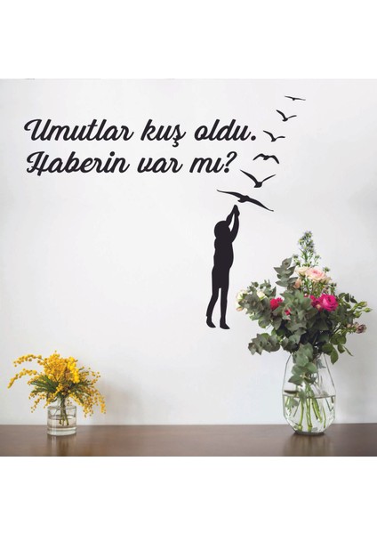 Siyah Ahşap Kuş Figürlü Duvar Dekoru, Şık ve Doğal Tasarım fırsatları