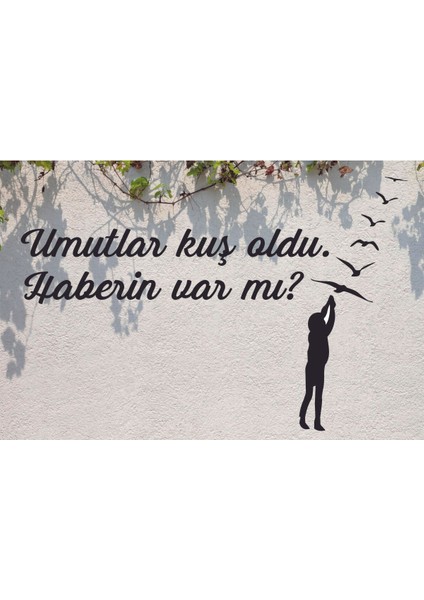 Siyah Ahşap Kuş Figürlü Duvar Dekoru, Şık ve Doğal Tasarım indirimleri