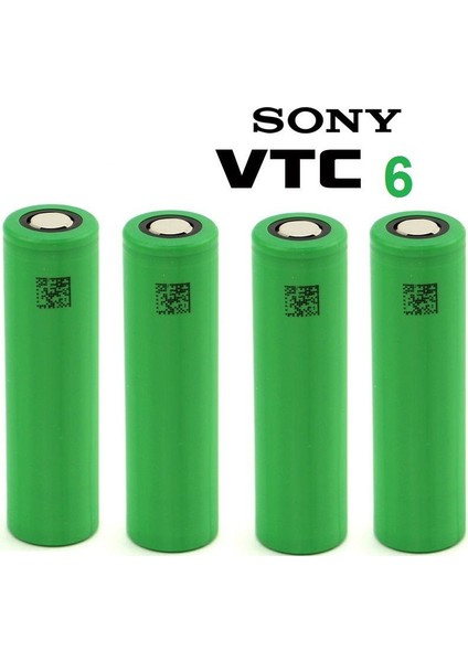 Sony Vtc6 18650 3.7V 3000 Mah Li-İon Şarjlı Pil 5'Li